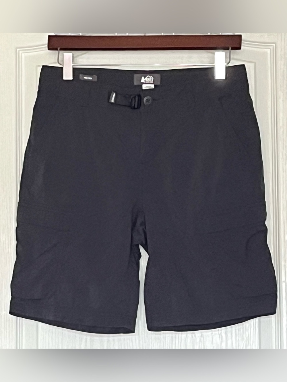 REI Co-op Sahara Cargo Hiking Shorts Black Women's Size 6 Outdoor Fear Techwear